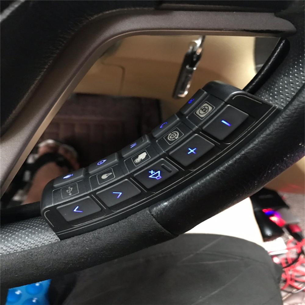Пульт управления на руле автомобиля Bluetooth Универсальный для Android Радио Нави DVD