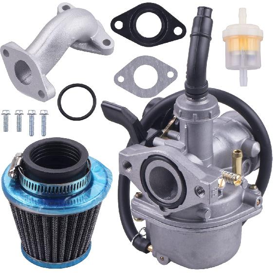 Карбюратор JIE PZ19 с воздушным фильтром 35 мм для 50cc 70 90 110cc DR50 CRF XR 50 APOLLO 125CC coolster kazuma 110 Taotao Buyang Coolsport Redcat Peace