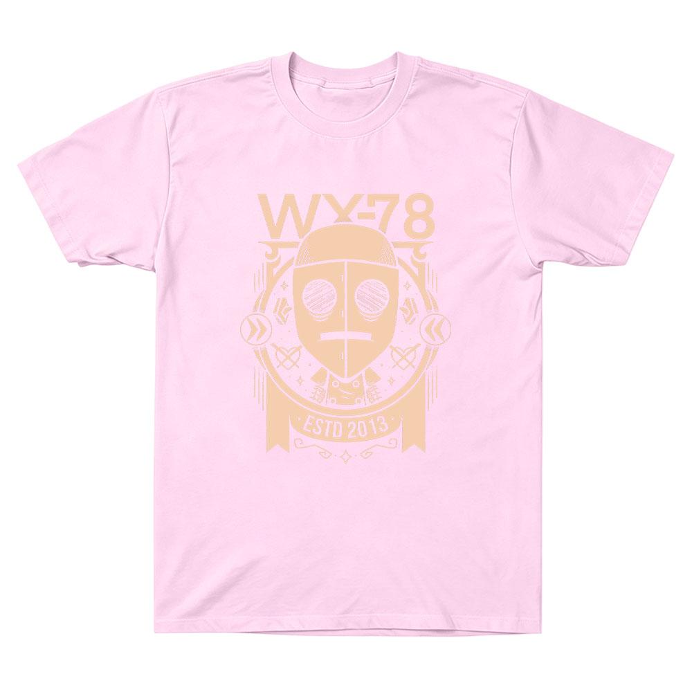 WX-78 Automaton Unisex T-shirt Don't Starve Together Graphic Print Tee Gaming Comfortable Pure Cotton Tops Women Men Y2K Clothes