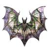 Painted Bat Acrylic Pendant, Halloween Home Garden Decoration, Sun Catcher, Hanging Pendant, Bedroom, Office, Desktop Decoration