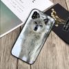 Angry Snow Wolf Cover Soft Silicone Black Phone Case For iPhone 5 5S SE 6 Plus 7 8 12 13 Plus X XR XS Max 11 PRO Max