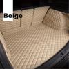 Sinjayer Waterproof Highly Covered Car Trunk Mat Tail Boot Pad Carpet Cover High Side Cargo Liner For Citroen C6 2017