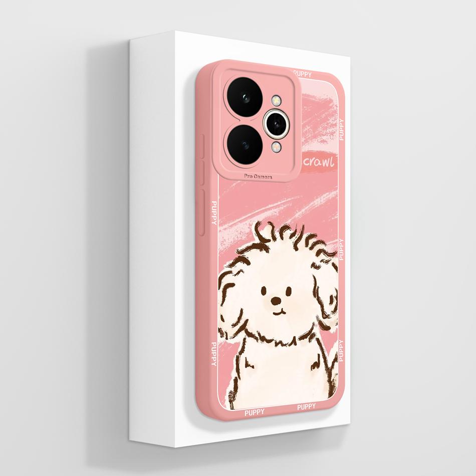For Realme 15 Pro 5G Phone Case Pretty Flowers Patterns Soft Liquid Silicone Full Coverage Cover For Realme15 Shockproof Bumper
