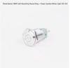 19mm Dustproof Metal Button Switch with Light, Self-Reset, Self-Lock, Small Round Momentary Start Power Button