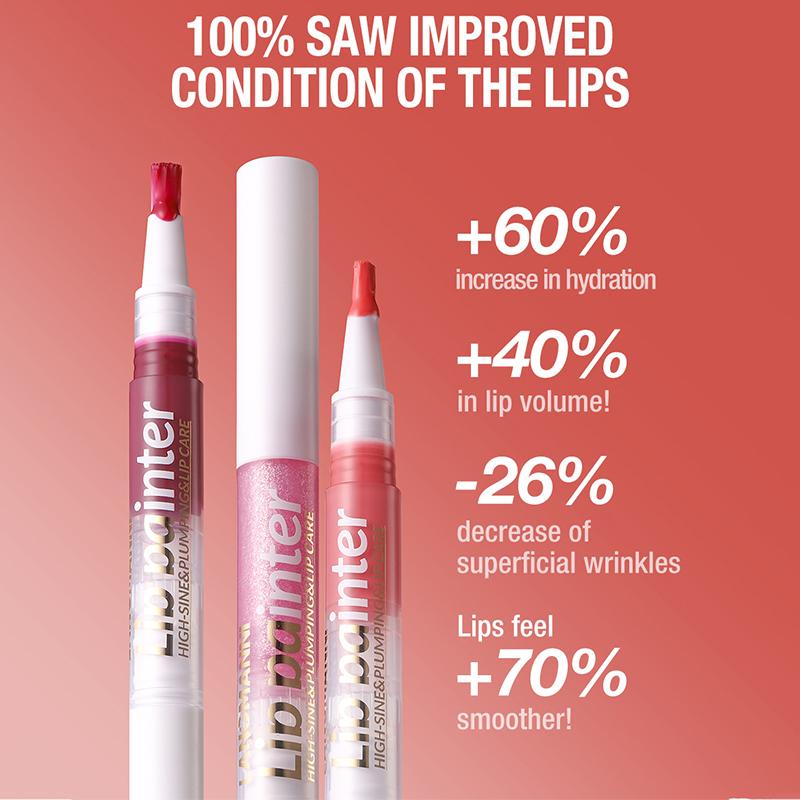 Новый блеск для губ Spin Pearl, легкий цвет, мягкая кисть, мерцающий увлажняющий блеск для губ, макияж для девочек