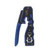 Инструмент для обжима RJ45, сквозной обжимной инструмент с резаком для Cat6a Cat6 Cat5 Cat5e, модульный разъем 8P8C, инструмент для обжима Ethernet