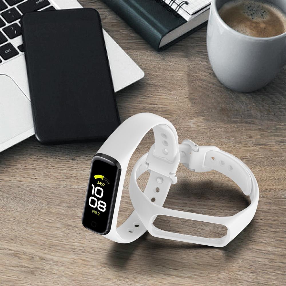 Soft Sport Bracelet Silicone Replacement Metal Buckle Band Strap