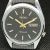 ВОССТАНОВЛЕННЫЕ ВИНТАЖНЫЕ SEIKO 5 AUTO 7019A ЯПОНИЯ МУЖСКИЕ ЧАСЫ D/D ЧЕРНЫЕ 593c-a314849-2