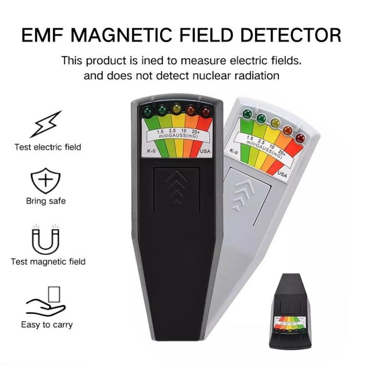 5-Светодиодный Детектор Электромагнитного Излучения EMF Meter Tester