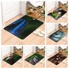 Темный коврик для ванной комнаты, коврик для душа, впитывающий напольный коврик, дверной кухонный коврик, коврик для спальни, коврик для ванной, коврик для ванной комнаты