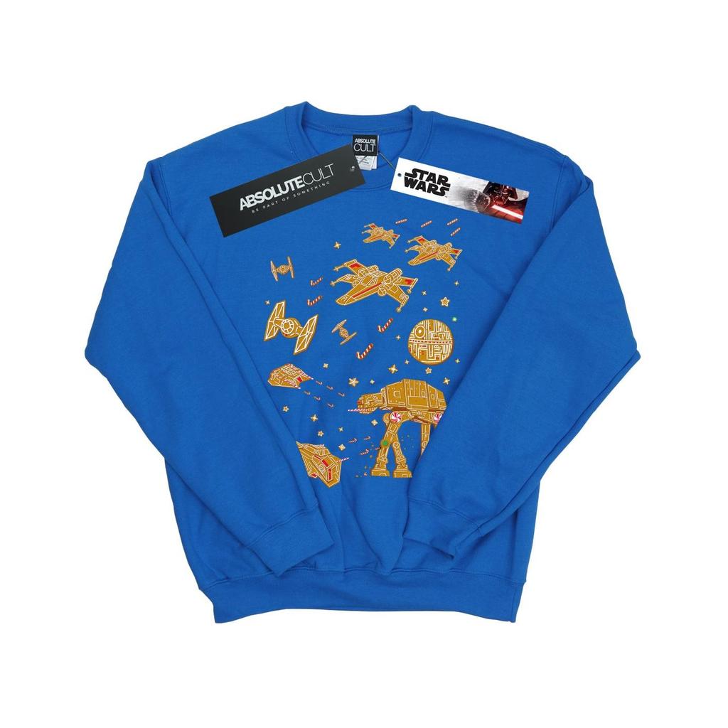 Star Wars Mens Gingerbread Battle Sweatshirt