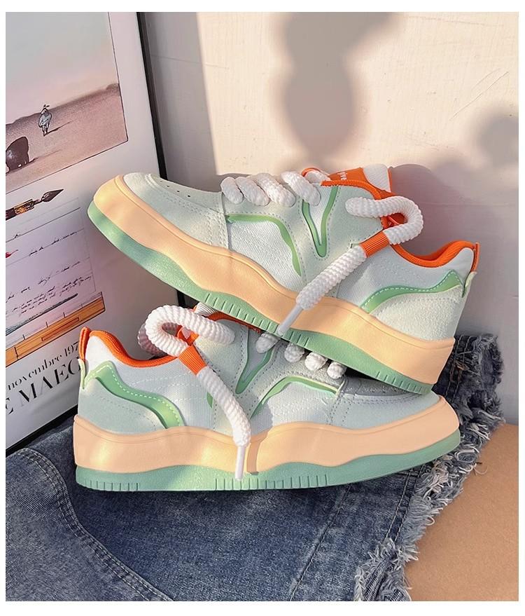 Little white shoes women's 2025 new summer niche original platform canvas shoes chic shoes versatile casual