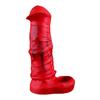Ma Jie Exotic Condom Penis Ring Enlarged Longened Simulation Penis Set Silicone Sex Toys Couple Toys Lock Essence Set