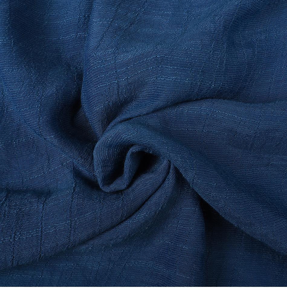 Хлопковая мягкая однотонная блузка, летняя свободная рубашка больших размеров, женские топы и блузки с круглым вырезом и длинными рукавами, аномалистическая повседневная женская туника