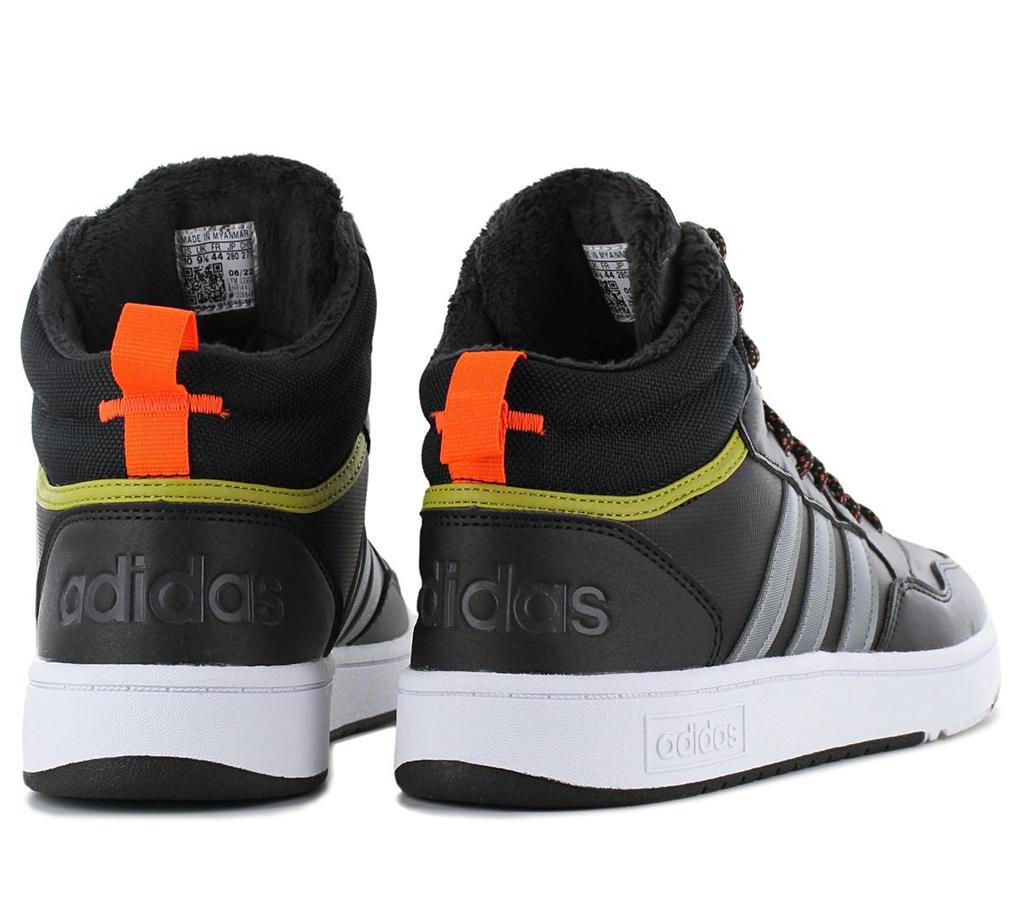 Adidas Hoops 3.0 Mid - Shoes Sneakers Black HR1440 ORIGINAL