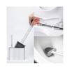 Toilet Brush,Toilet Brush and Cleaning Brush Set (Grey)