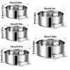 New Stainless Steel Pet Bowl Anti-gnawing Hanging Dog Cage Bowls Pet Feeder Parrot Bird