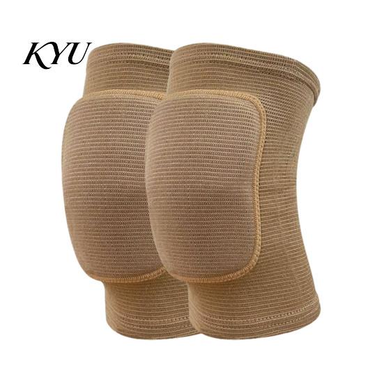 Breathable Knee Brace 2Pcs Sports Pads with EVA Foam, Anti-Collision Protector, Comfortable Support Men Women for Dance Volleyball Football