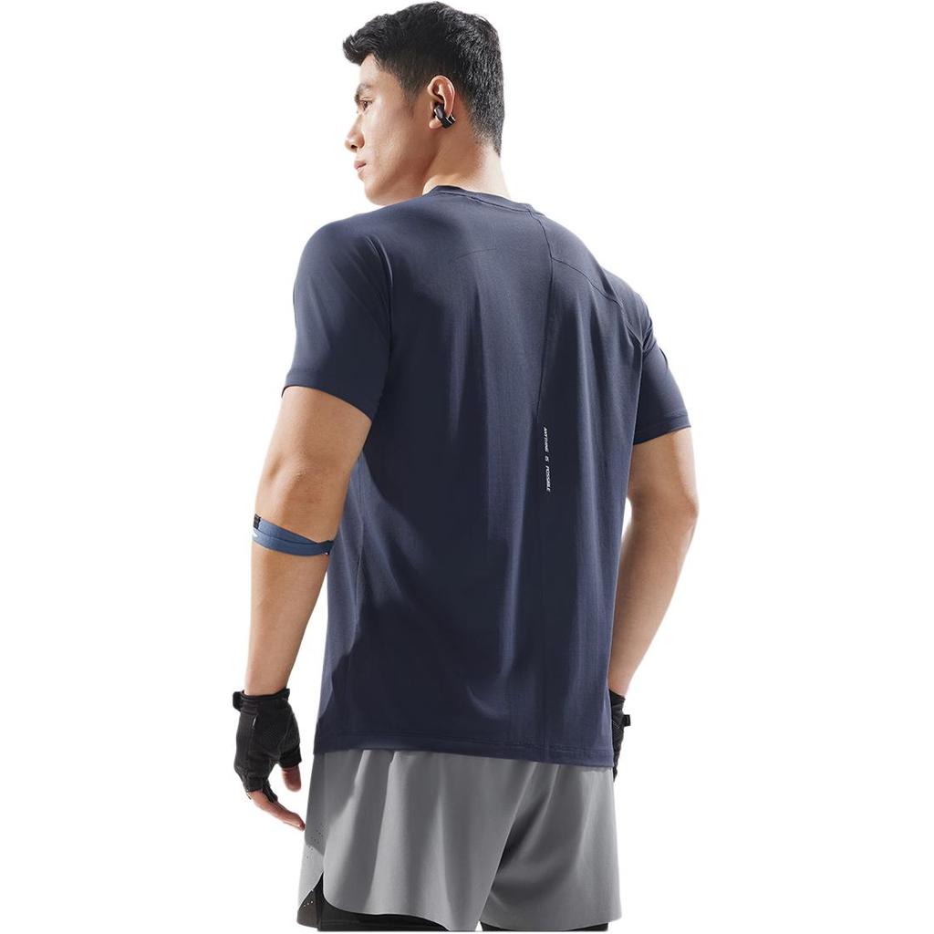 Мужская футболка Li Ning Fitness Series, чернильно-синяя, ATSV071-6