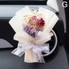 Dried Flower Car Air Freshener Car Air Outlet Aromatherapy For Girls Bouquet Auto Vent Clip Car Accessories Car Decoration