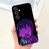Мультяшный чехол Zutomayo для Samsung S25, S24, S21, S22, S23, S30, Ultra, S20, Plus, Fe, Lite, Note, 10, 9, 5G Черный