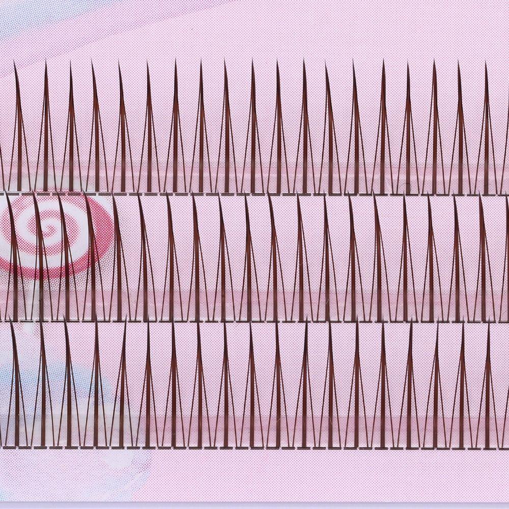 Fairy Look Clusters Eyelash Extensions Black Brown Lash Clusters DIY Flash Eyelashes for Women