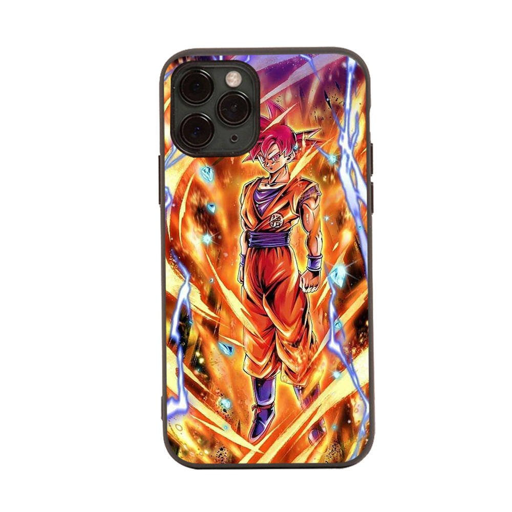 WD47 Dragon Ball Anime Black Sofe Case for Samsung Note 20 Lite S24 Ultra S23 A03 A05 A06 A11 A71 A15 A16 A13 A24 A25 A33 A52 A53 A50 M55 M35 Plus
