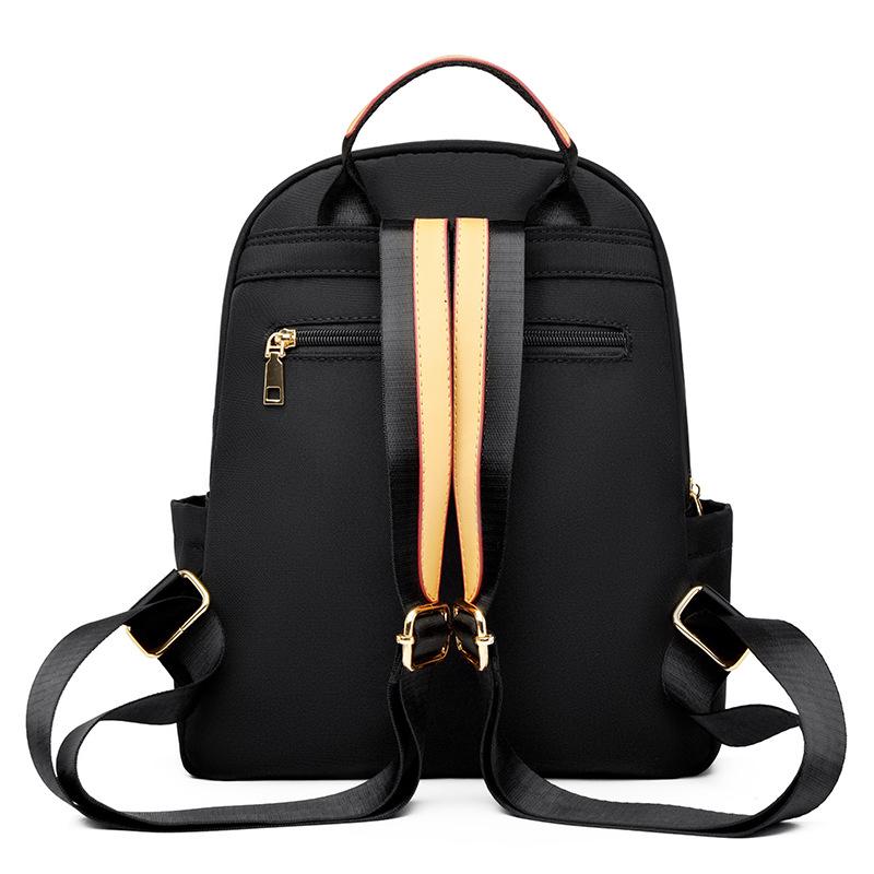 Emgrand Kangaroo Backpack Women's 2025 Korean Edition Fashion Large Capacity Women's Backpack Multifunctional Shoulder Soft Leather Women's Bag