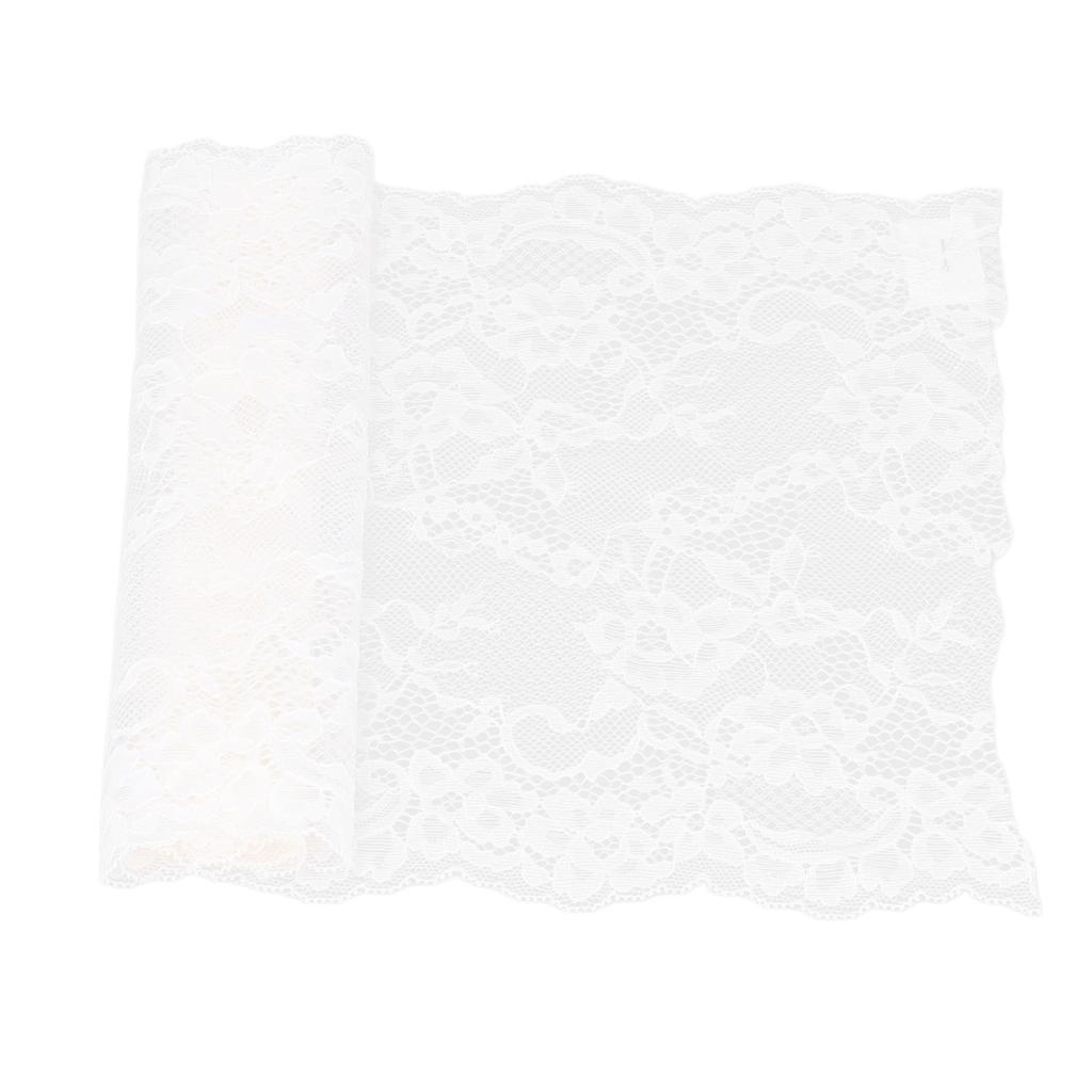 10 Yards Wide Lace Trim Multi Purpose 4 Colors 23cm Width Fashion Elegance Garment Accessories Lace