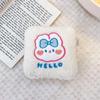 Women Cute Cosmetic Makeup Tampon Bear Rabbiti Napkin Pouch Storage Bag Sanitary Bag Mini Data Cables Organizer Bags