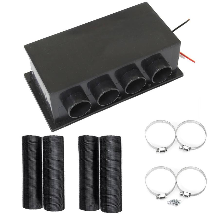 1500 Вт 24 В 4-отверстия Автомобильный обогреватель Вентилятор охлаждения Портативный автомобильный размораживатель