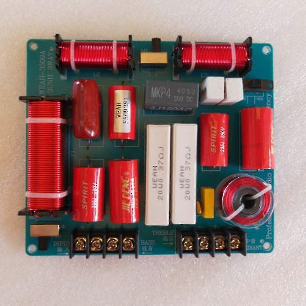 350w 3 Ways Frequency Divider Board Ktv Stage Speaker Crossover Audio Treble Mediant 3 Way Crossove 25-26s