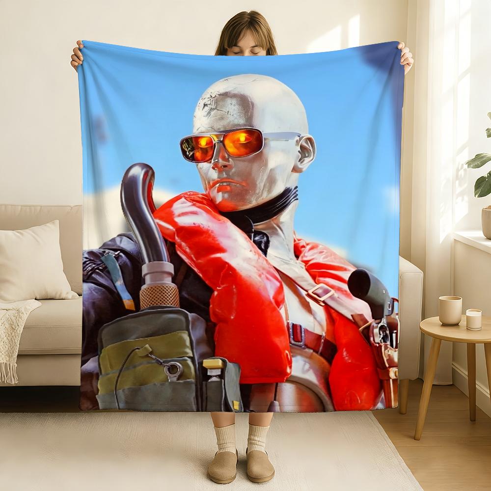 Game Arc Raiders Blanket Soft and Skin Friendly For Couch Bed Napping Bedspread All Seasons Comforter