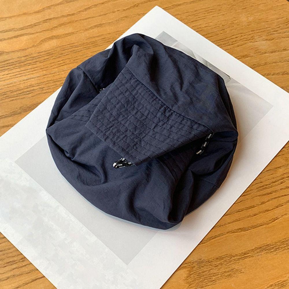 Anti-UV With Storage Bag Sun Protection Quick-drying Bucket Hat Sun Hat Panama Cap Fishing Cap