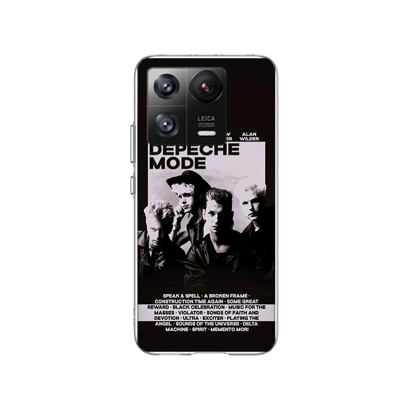 Чехол для телефона рок-группы Depeches Modes для Xiaomi Poco F7 Ultra X7 X6 M8 M7 M6 M4 M3 Pro X4 Mi 15 15T 14 14T 12T 12S 10T Pro 12 11
