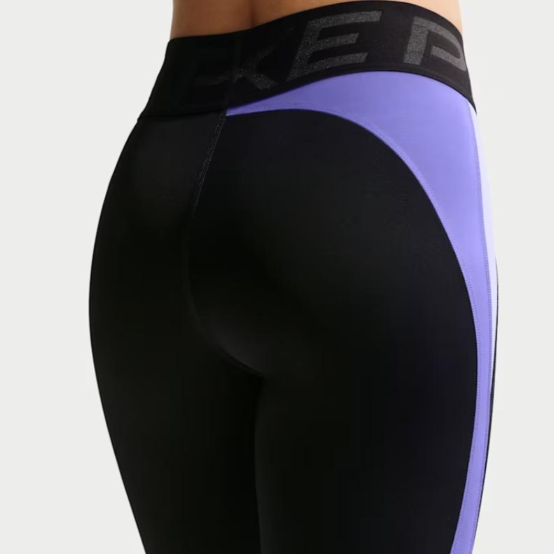 Nike Женские повседневные брюки Pro Sculpt с высокой талией, эластичные, однотонные, низ IQ0358-014