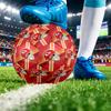 Kansas City Chiefs Size 5 Sports Training Ball Shock Absorbing Durable Ball For Match Daily Practice Outdoor Activities