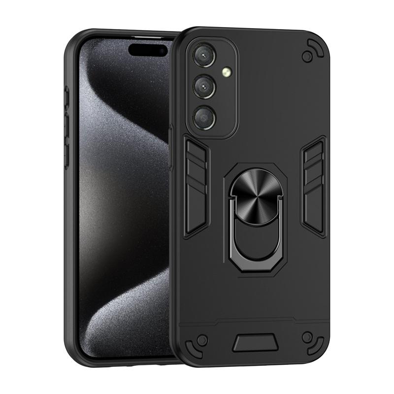 Для Samsung Galaxy A06 A16 A26 A36 A56 5G Ударопрочный Бронированный Чехол Для Galaxy A07 A17 A27 A37 A57 4G С Металлическим Кольцом Магнитная Крышка