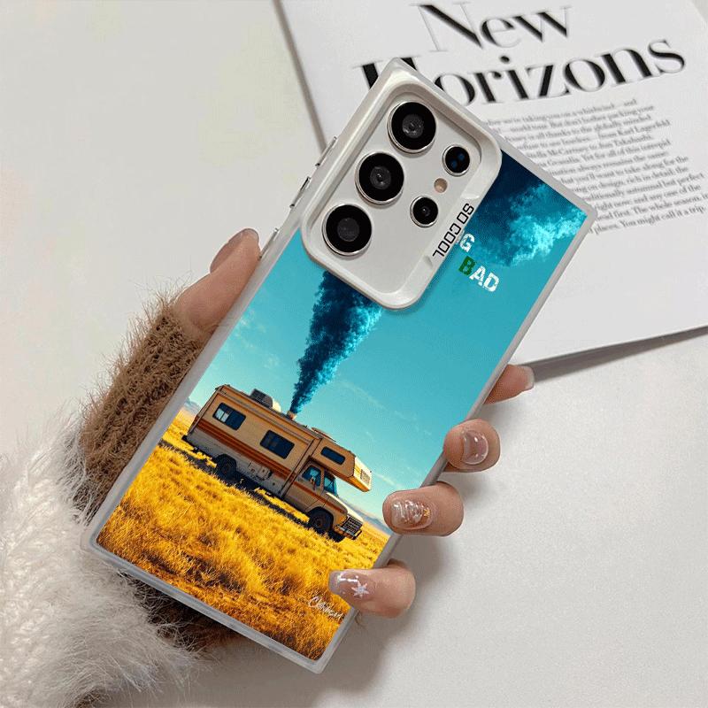Breaking Bads Heisenberg Shockproof Phone Case for Samsung Galaxy S26 Edge S25 Ultra S24 FE S23 Plus S21 Cover Anti Fall Fundas