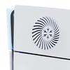 2 шт. Игровая консоль для PS5 Slim с верхней панелью для дисковода, левая и правая верхняя