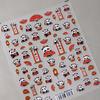 Китайский Новый год Панда Панда Наклейки для ногтей Маникюрные украшения Панда Дизайн ногтей Украшения Салон маникюра
