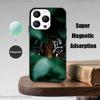 Чехол с животным Тигр Лев Чехол для телефона Для iPhone 17,16,15,14,13,12,11,Pro,Max,Plus,Mini,Magsafe,Магнитный чехол для беспроводной зарядки