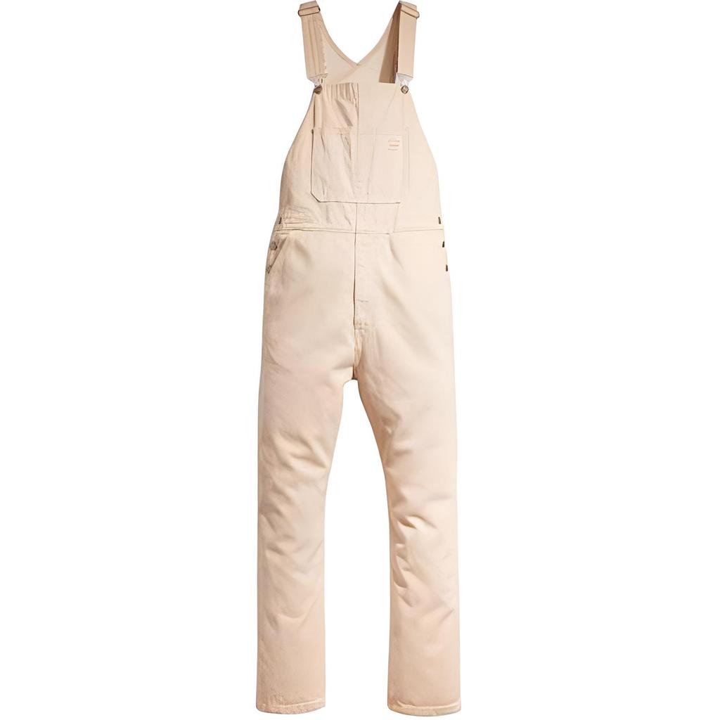 Levis Redtab™ Loose Comfortable Simple Multi-Pocket Overalls Men Overalls Beige 79107-0019
