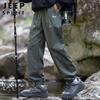 JEEP SPIRIT Men's Loose Fit Cargo Jogger Pants