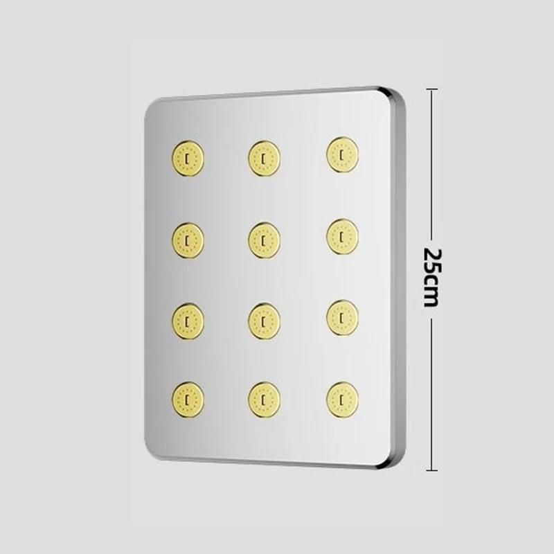 10-дюймовая верхняя душевая лейка Универсальная большая душевая лейка Под давлением Защищенная от засоров Душевая лейка Ванная комната Отель Душ "песочные часы"