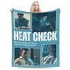 Вязаные одеяла Heated Rivalry Флис Канадский Спорт Романтика Сверхмягкие пледы для спальни дивана покрывало
