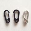 Survival EDC Gear Safety Travel Tools D-Ring Key Chain D Carabiner Spring Clips Camping Keyring