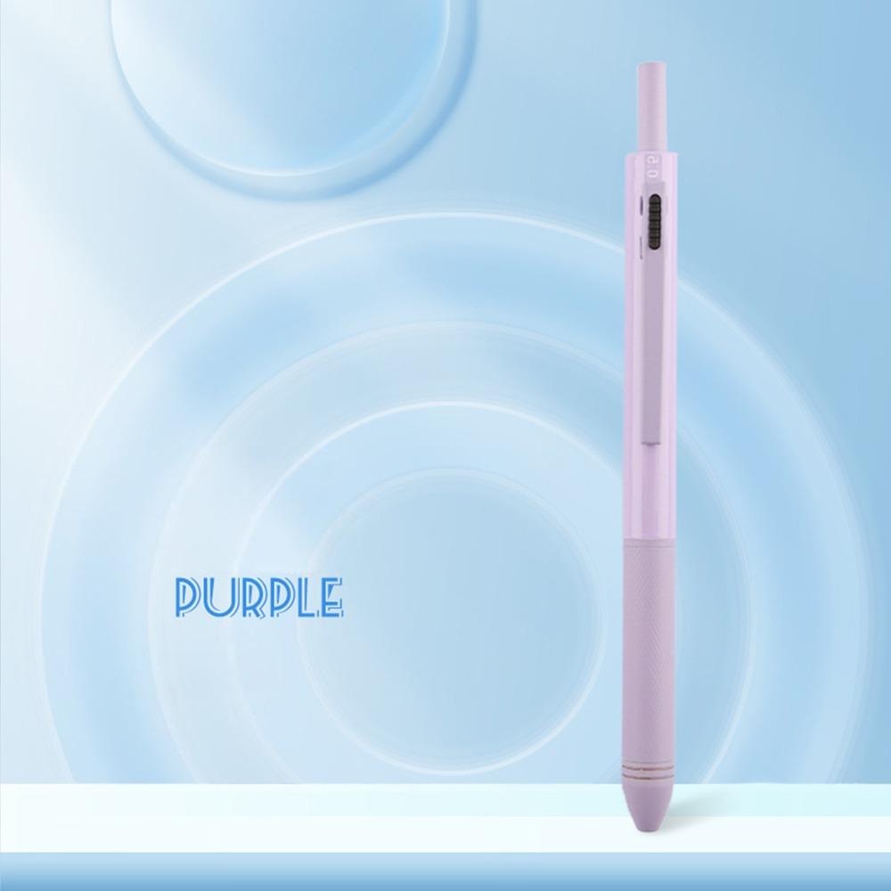 Metal Multifunction Pen 4-in-1 0.5mm Mechanical Pencil Simple 3 Color Ballpoint Pen  School Office