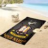 Custom Name Bradford City Afc Print Beach Towel, Large Soft Quick Dry Towel for Beach Camping Swimming