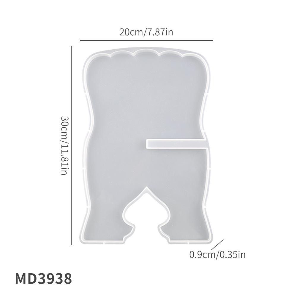 Unique Design Book Holder Mold DIY Tool Reading Rack New Bookshelf Mold Home Display